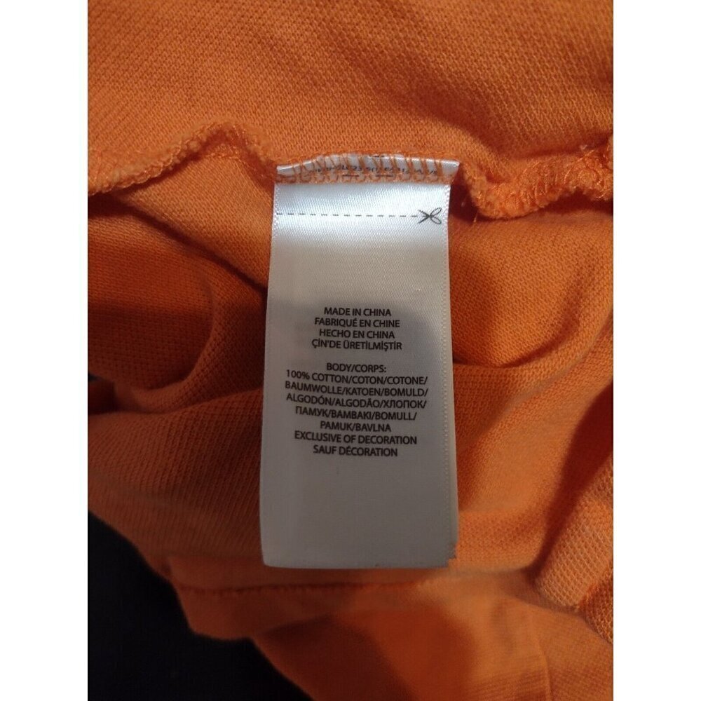 Polo Ralph Lauren Boys Custom Fit Big Pony #3 Polo Shirt XL (18-20) Orange - Picture 8 of 10
